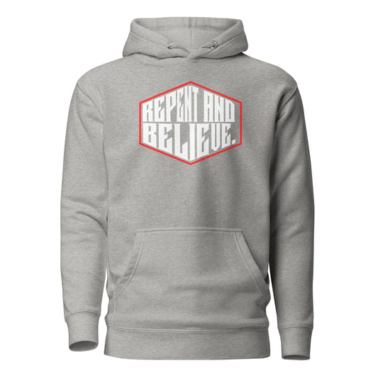 Repent & Believe - Unisex Premium Hoodie