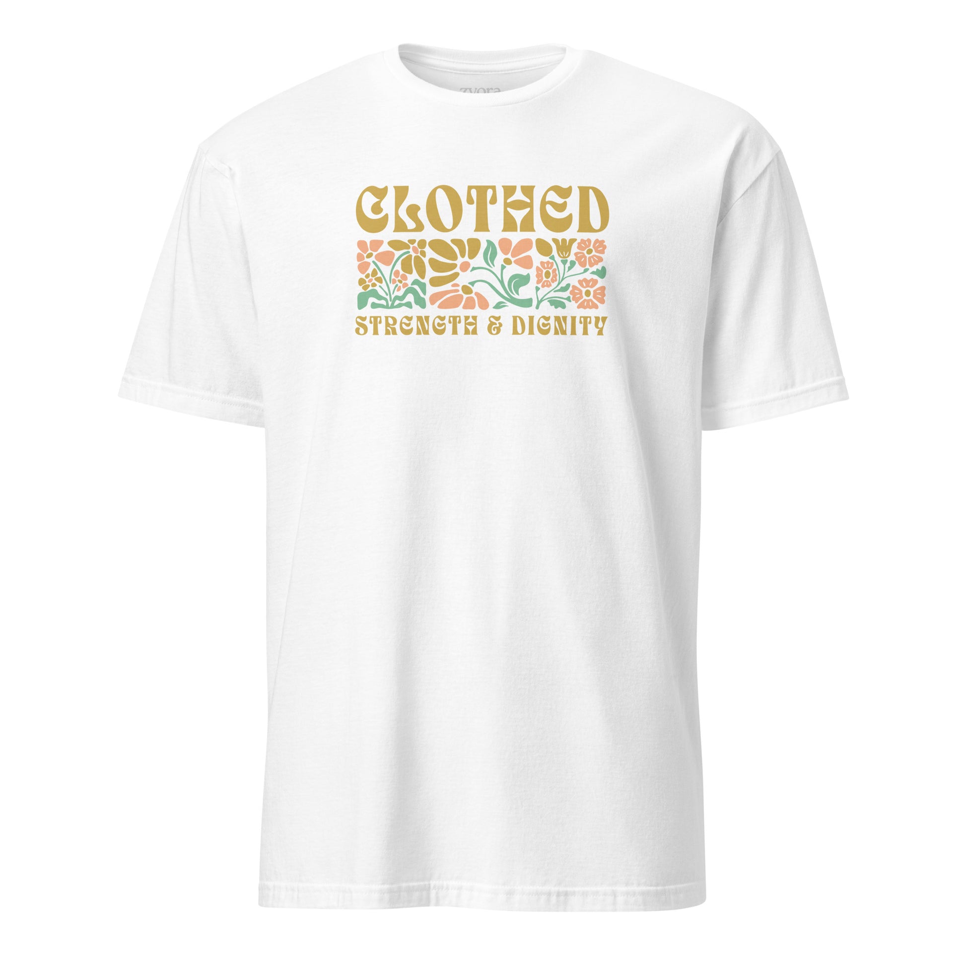 Clothed In Strength & Dignity - Women Regular Tee