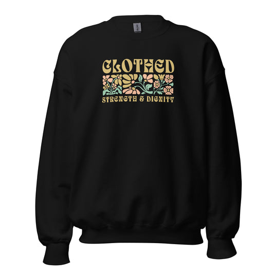 Clothed in Strength & Dignity - Women Regular Sweatshirt