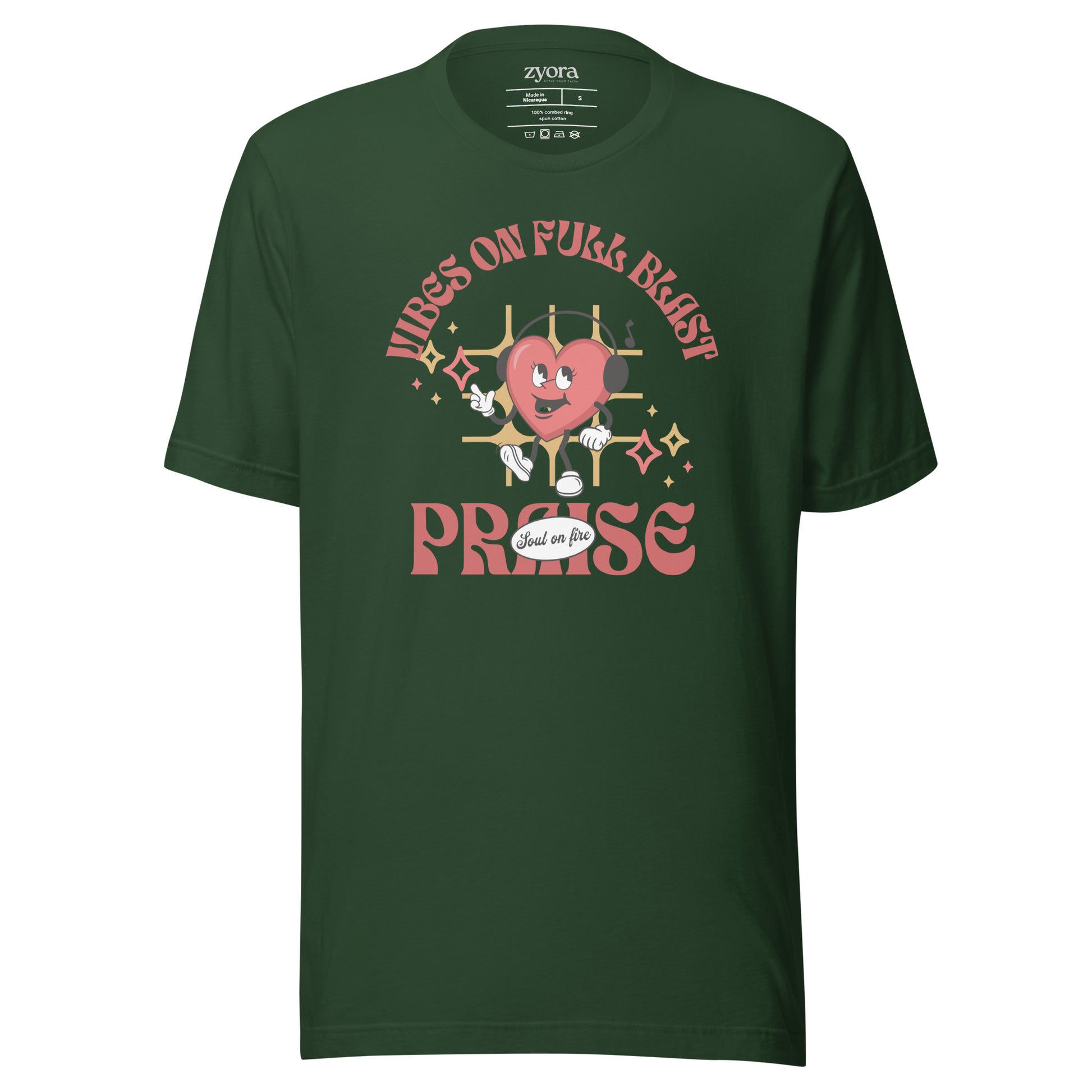 Praise - Vibes on Full Blast - Premium Unisex Tee