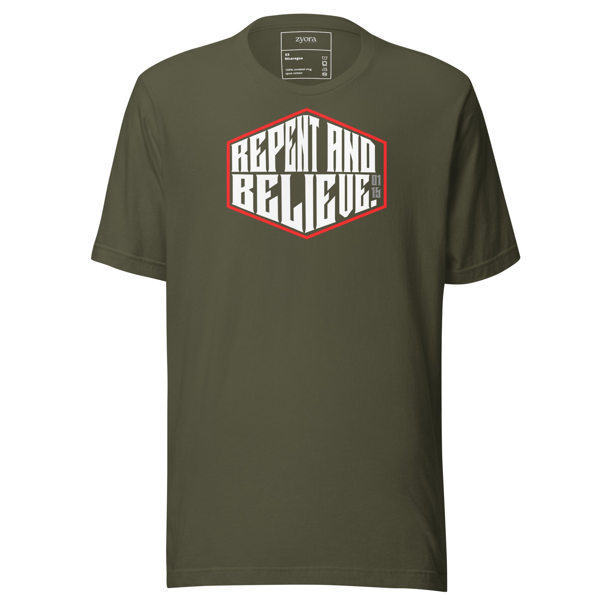 Repent & Believe  - Unisex Premium Tee