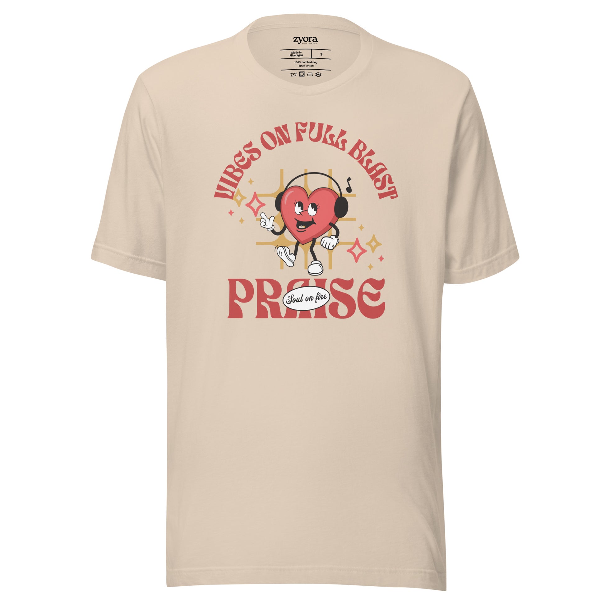 Praise - Vibes on Full Blast - Premium Unisex Tee